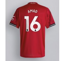 Manchester United Amad Diallo #16 Koszulka Podstawowa 2025-26 Krótki Rękaw